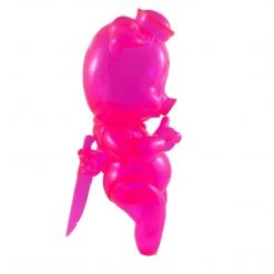 Piggums Neon PK Sofubi Frank Kozik X Black Book Toy