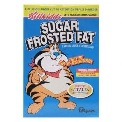 Fat Tony 4" Mini Figure Cereal Killers By Ron English Popaganda