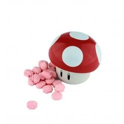 Super Mario Bros Super Mario Mushroom 1UP Candy Tin By Nintendo