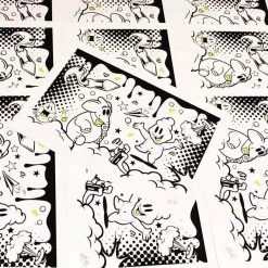 Kidrobot Mayumi Giclee Art Print 13x19 Signed By Sket-One