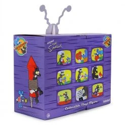 Itchy And Scratchy Flocked Version Medium Figure Set By The Simpsons X Kidrobot - IamRetro Exclusive