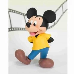 Kidrobot Mickey Mouse (1980's) Disney's 90th Anniversary Figuarts ZERO Mickey Mouse By Bandai