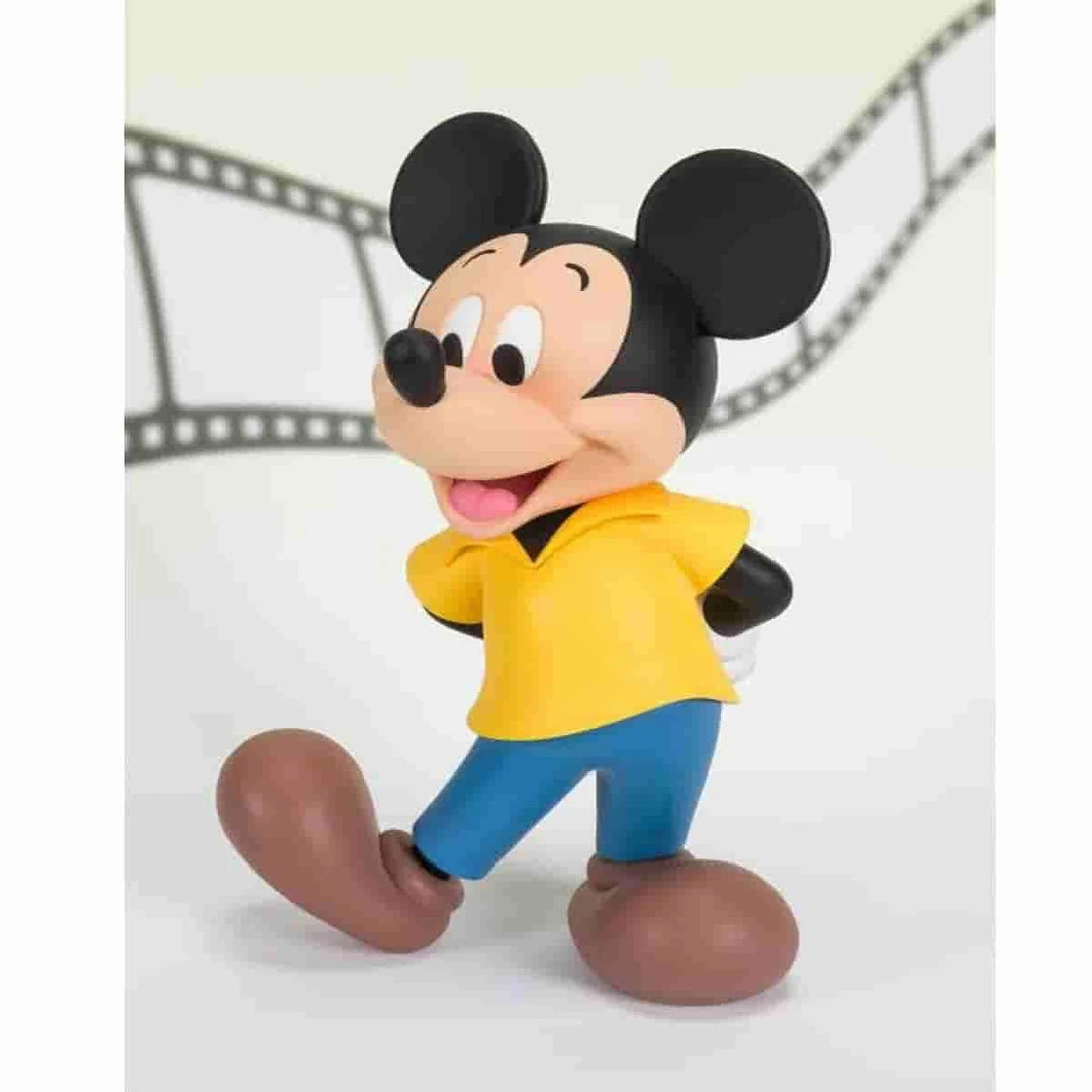 Kidrobot Mickey Mouse (1980's) Disney's 90th Anniversary Figuarts ZERO Mickey Mouse By Bandai
