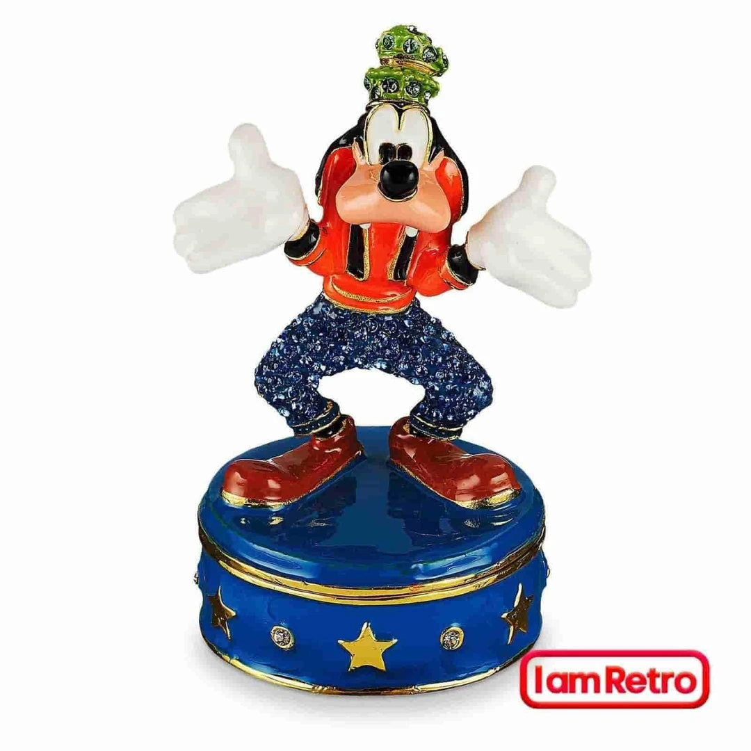 Goofy Trinket Box By Arribas Brothers X Disney With Swarovski® Crystals