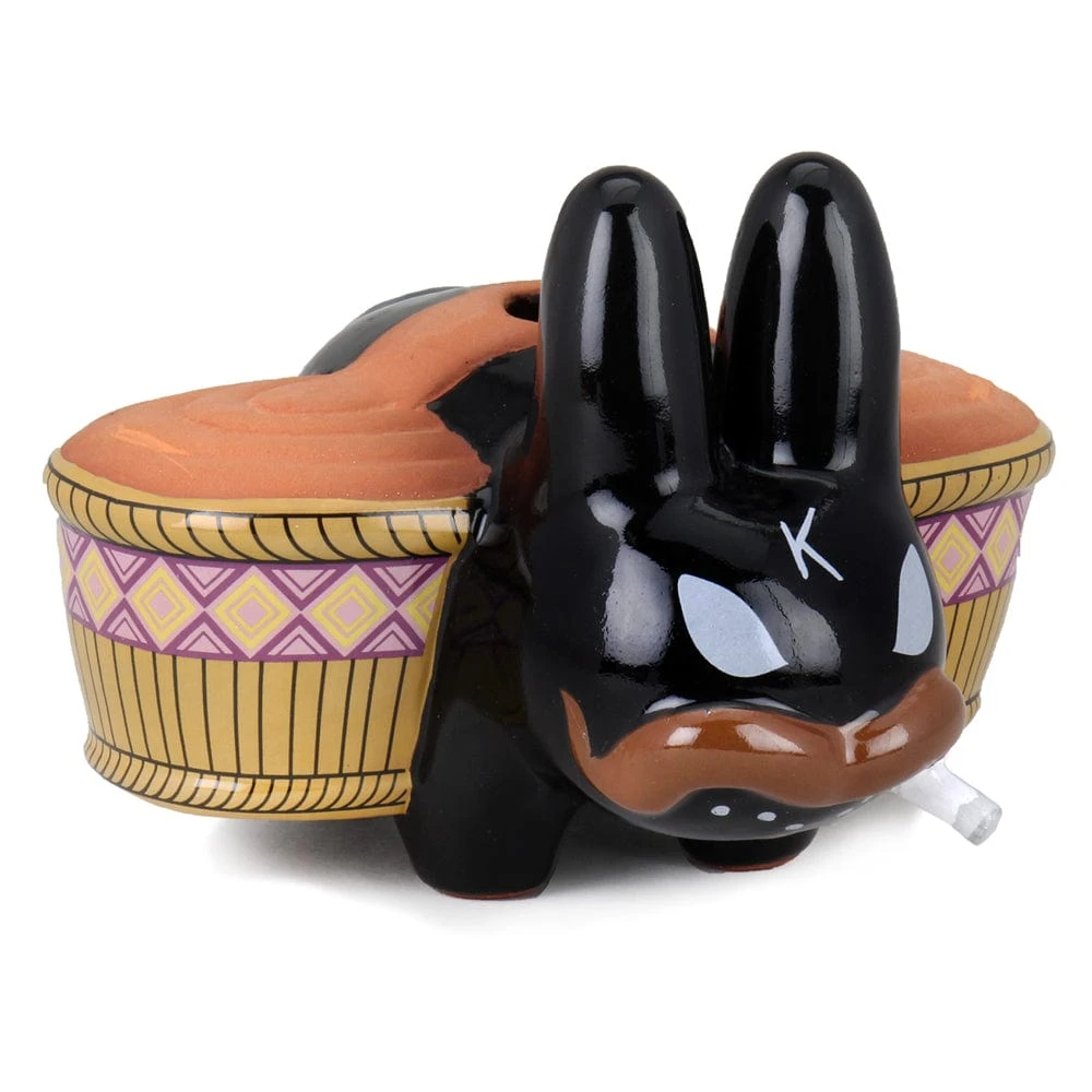 Chia Pet (Black) Smorkin Labbit By Kidrobot X Frank Kozik