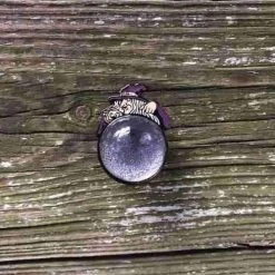 Witch W/ Crystal Ball Enamel Pin By Hope Sick Pins & Patches