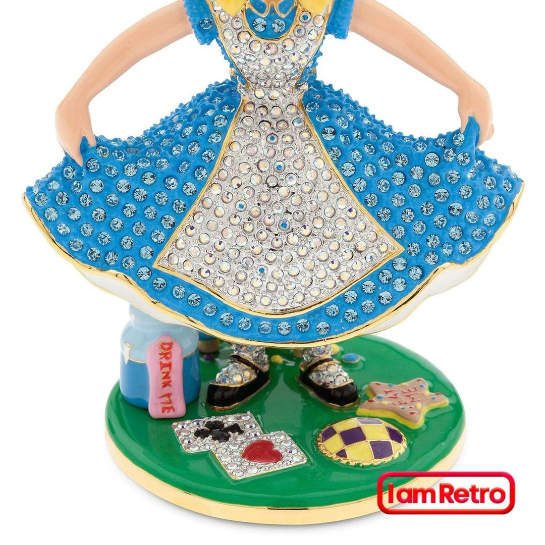 Alice In Wonderland Jeweled Figurine By Arribas Brothers X Disney With Swarovski® Crystals