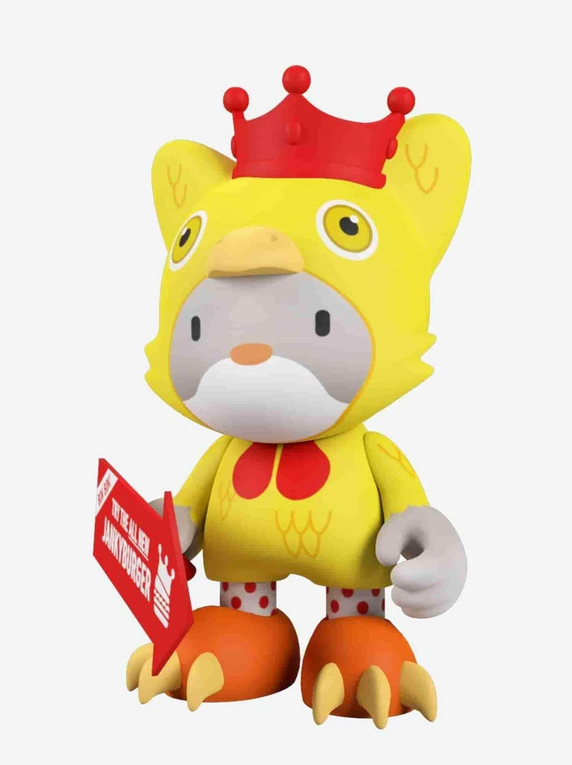King Janky The Fifth Mini Figure By Super Plastic Mini Figures