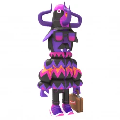 IAMRETRO Maximillian Cash Gothic Sunset Edition By Pete Fowler X Super Plastic Medium Figures