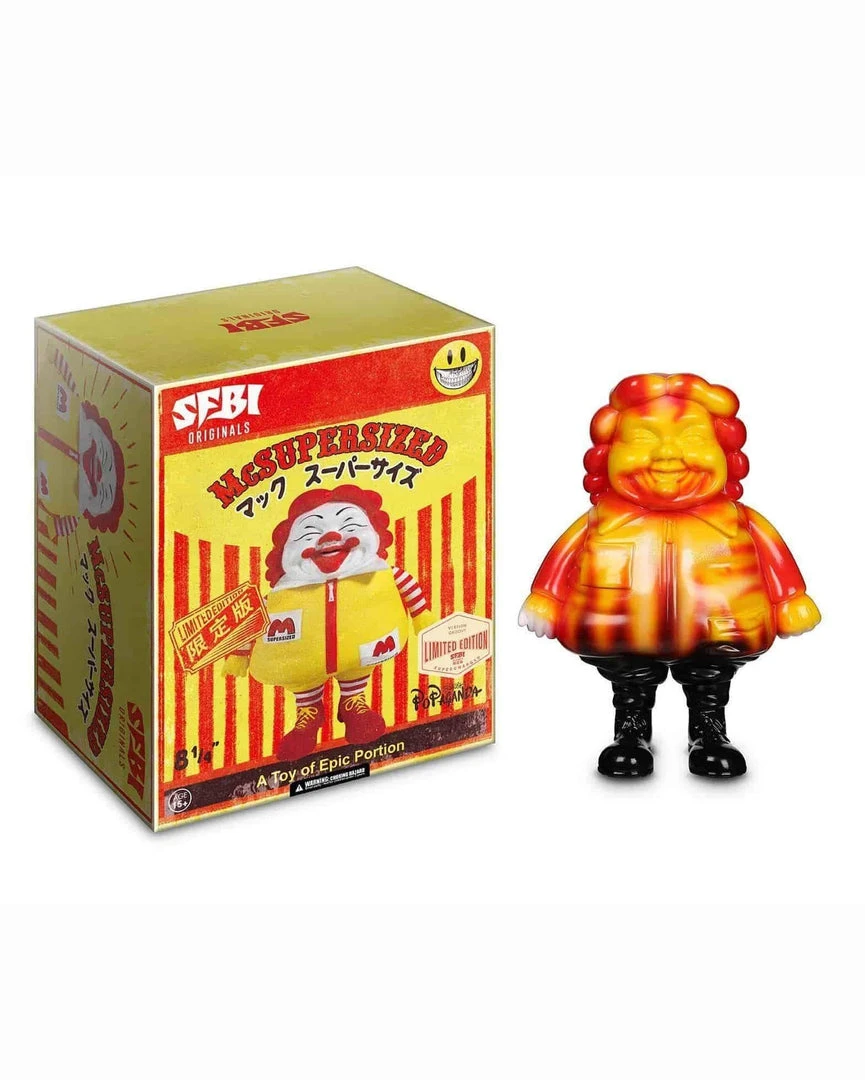 Mc Supersized Groovy Edition By Ron English Popaganda X Sfbi Original