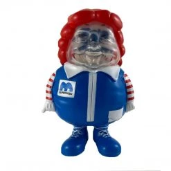 MC SuperSized Blue Skull XRay Sofubi Secret Base X Toy Tokyo By Ron English