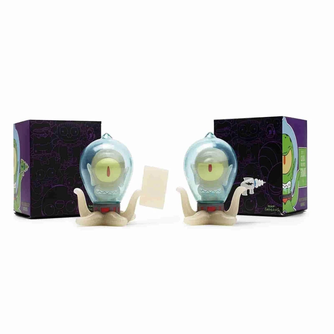 Kang And Kodos 3" Mini's Set GID Simpsons X Kidrobot IamRetro Exclusive The Simpsons