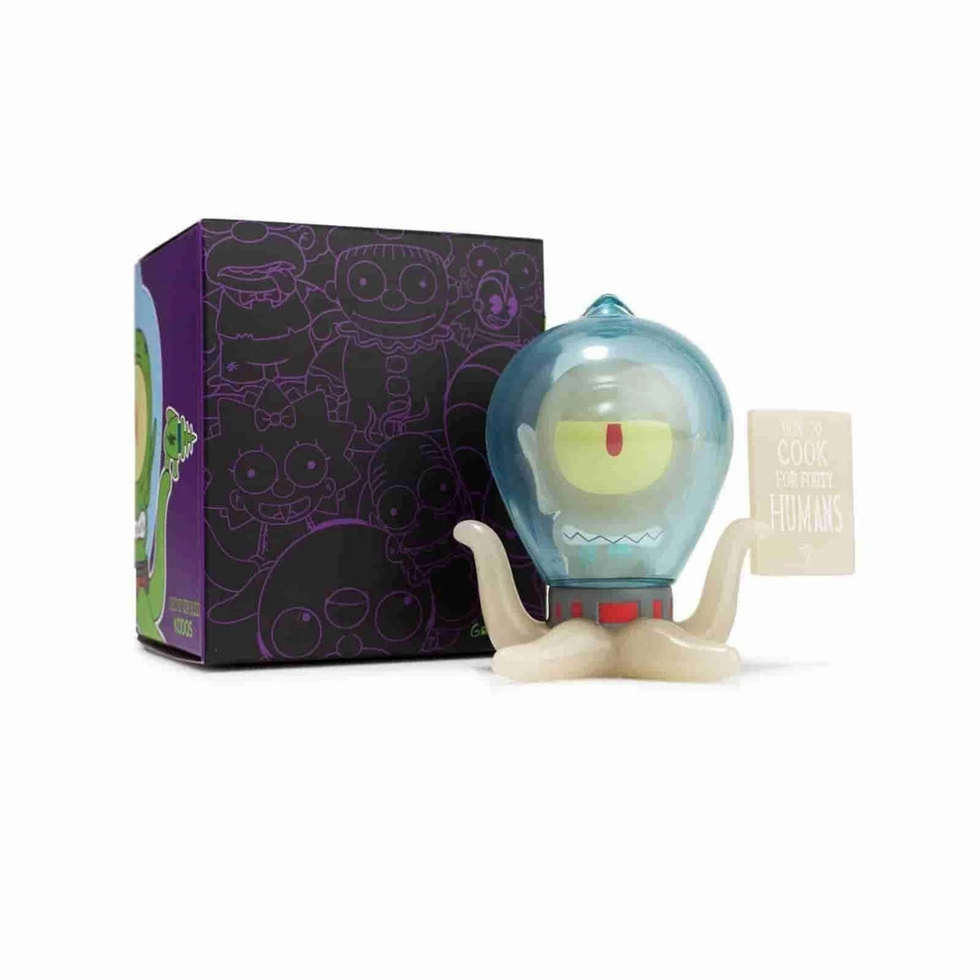 Kang And Kodos 3" Mini's Set GID Simpsons X Kidrobot IamRetro Exclusive The Simpsons