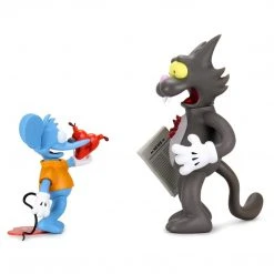 Itchy And Scratchy Regular Version Medium Figure Set The Simpsons X Kidrobot