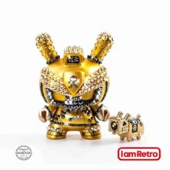 Crystal Gold Baby TEQ 63 Dunny By Quiccs Embellished With Crystals From Swarovski®