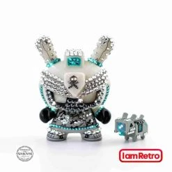 Crystal Grey Baby TEQ 63 Dunny By Quiccs Embellished With Crystals From Swarovski®