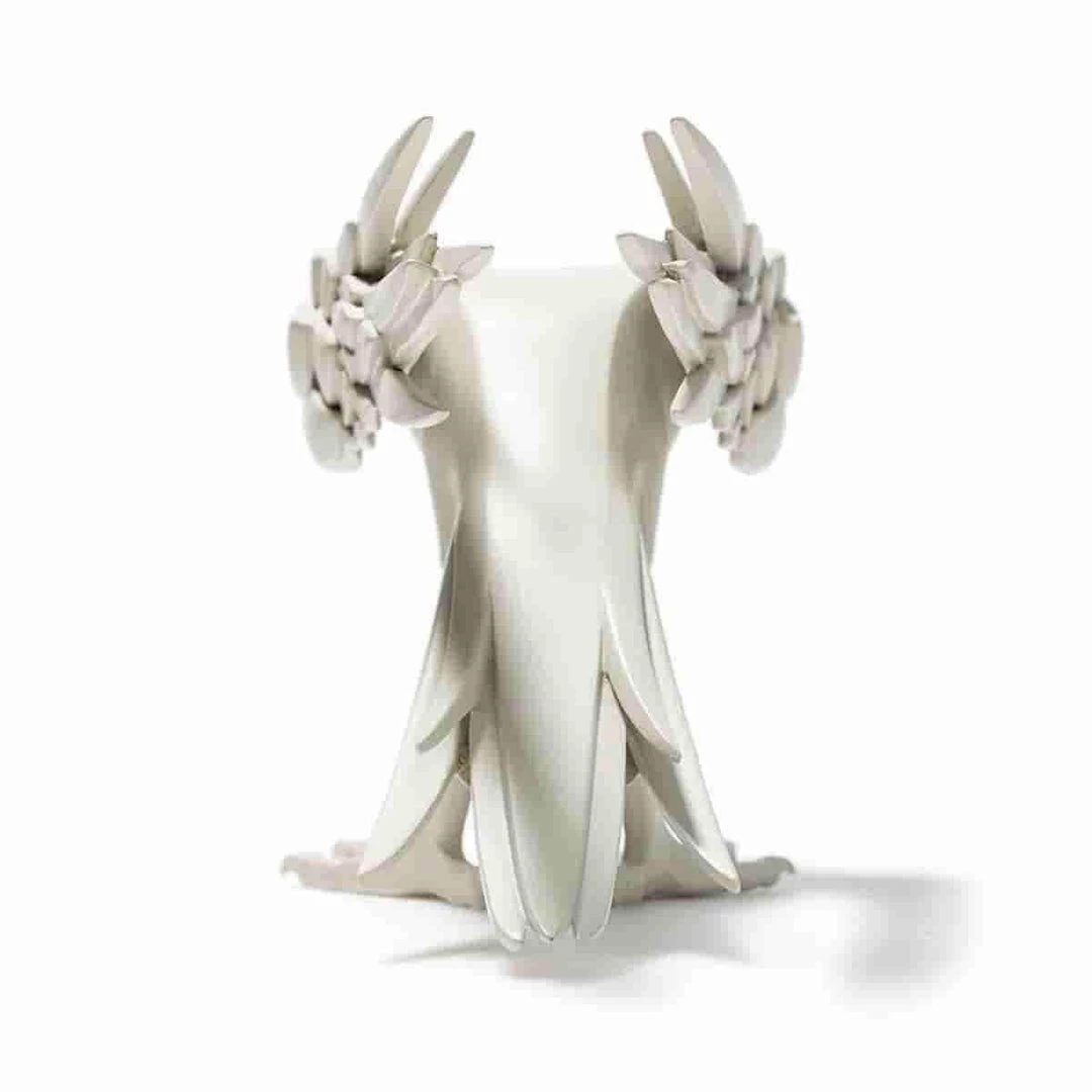 Ravenous 7" White Resin Art Figure By Kidrobot X Colus Limited To 200 Pieces