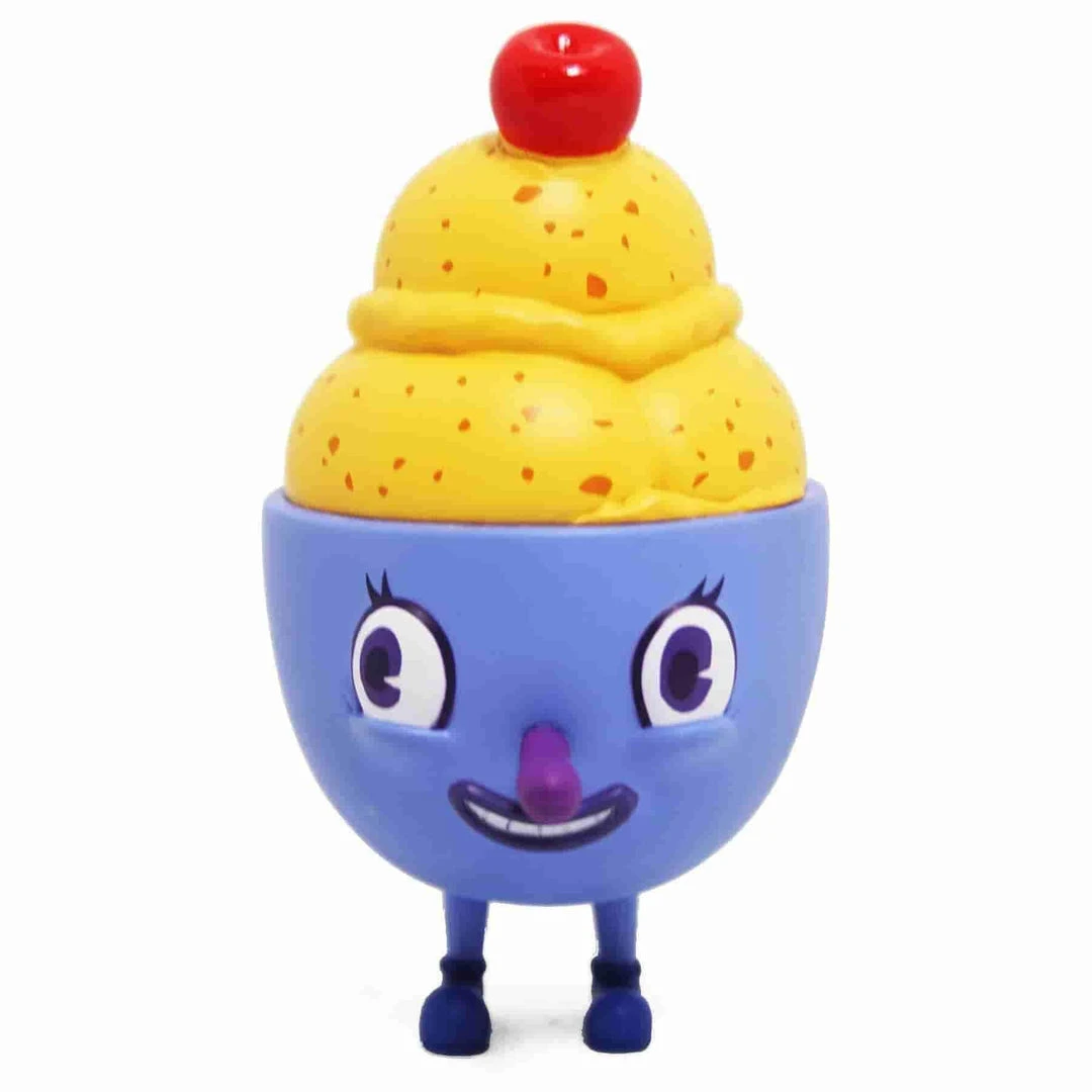 Orange Cream Lil' Scoopy 4" Vinyl Figure By Nouar X Martian Toys