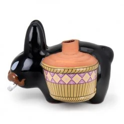 Chia Pet (Black) Smorkin Labbit By Kidrobot X Frank Kozik