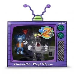 Itchy And Scratchy Regular Version Medium Figure Set The Simpsons X Kidrobot