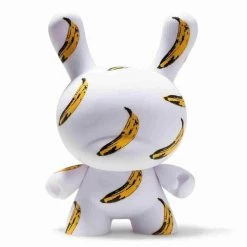 Banana Print 8" Masterpiece Dunny By Andy Warhol Foundation X Kidrobot