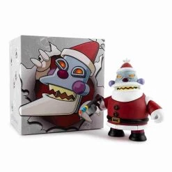 Futurama Robot Santa Claus "Naughty" Art Figure By Kidrobot