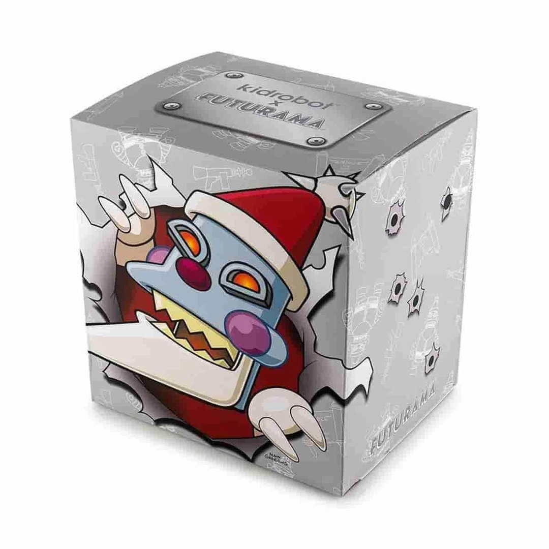 Futurama Robot Santa Claus "Nice" Art Figure By Kidrobot