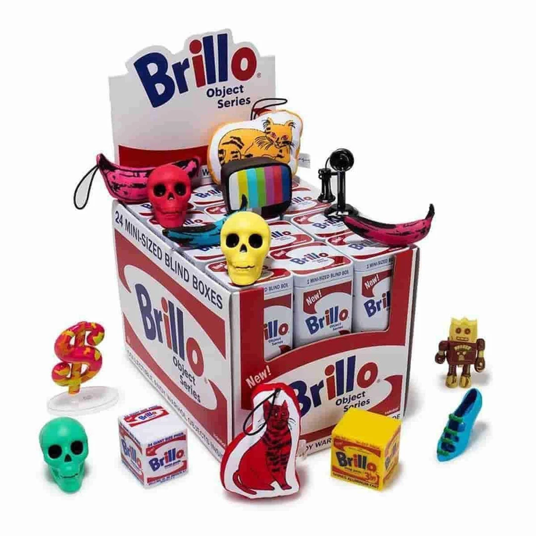 Andy Warhol Brillo Box Mini Series By Andy Warhol X Kidrobot