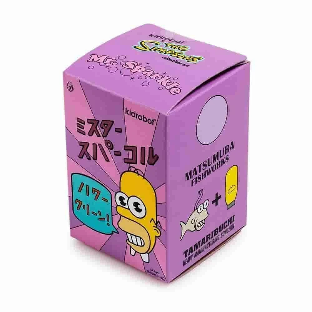 Mr. Sparkle 3" Mini Figure The Simpsons X Kidrobot