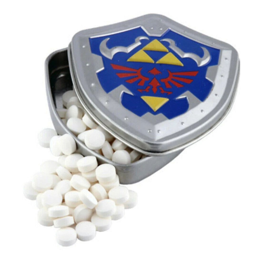 Hyrule Shield Tin Zelda Mints By Nintendo